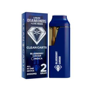 clean carts blueberry cavier