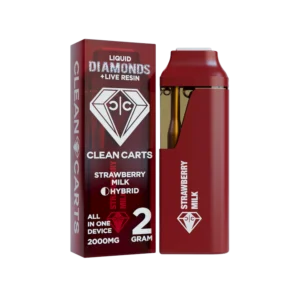 clean carts strawberry milk